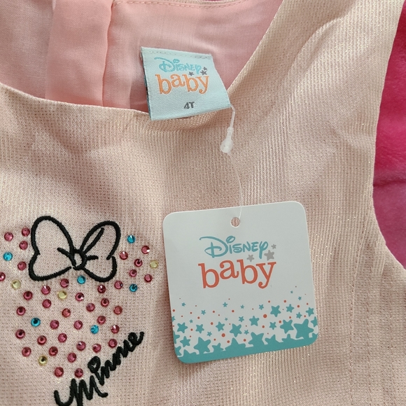 🆕️Disney Minnie Mouse Pink Dress - Picture 6 of 10